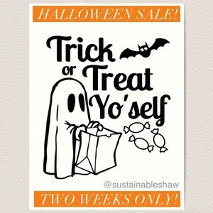 Treat yo’ self Halloween sale! 🎃